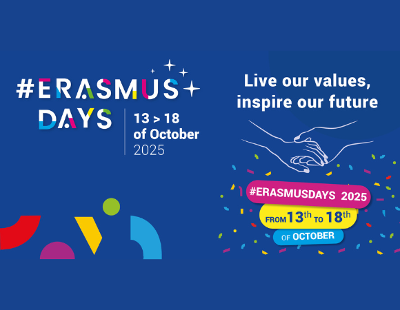 13.–18. oktoobril 2025 toimub #ErasmusDays festival