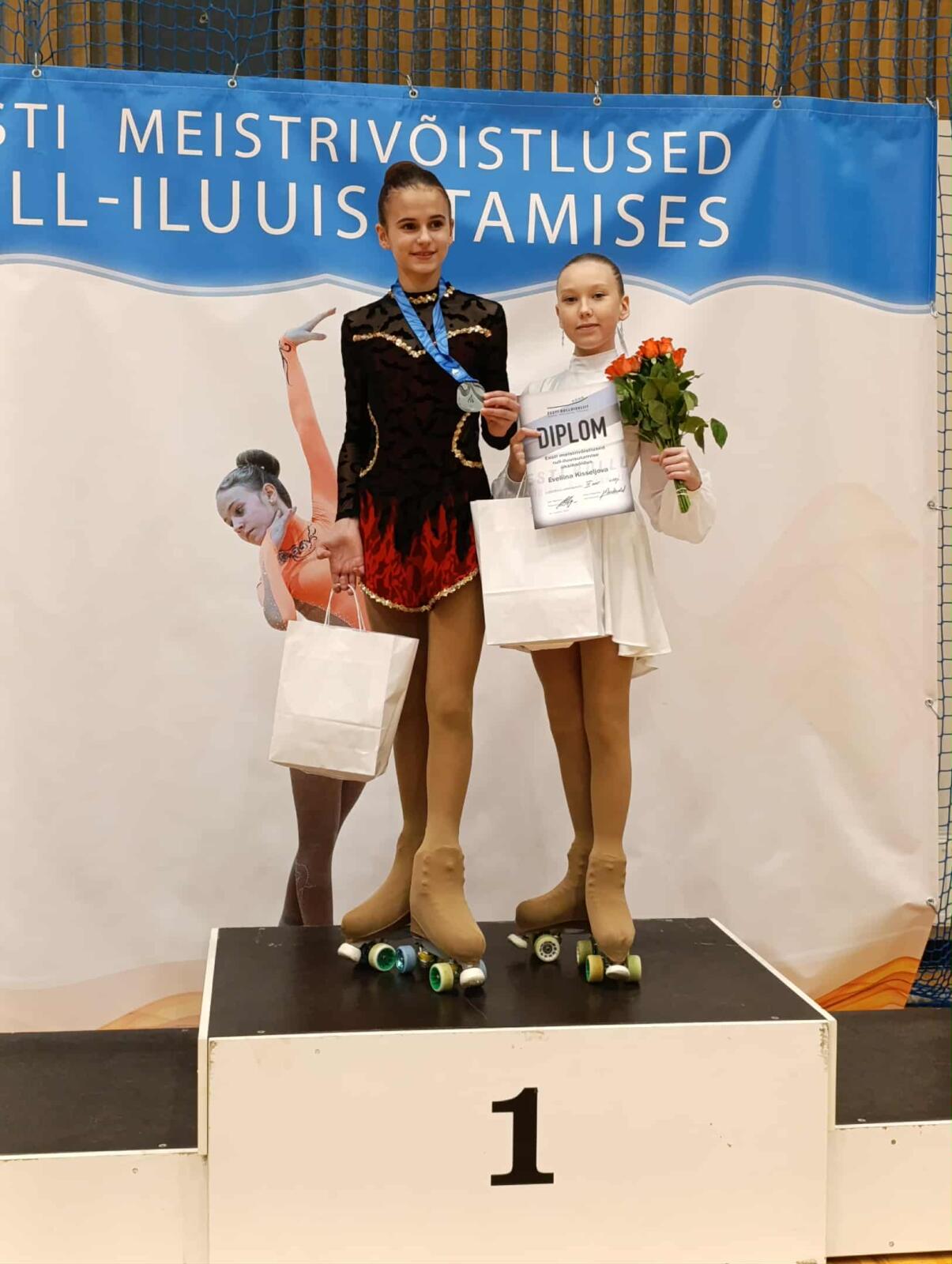 Meie kooli tublid rull-iluuisutajad