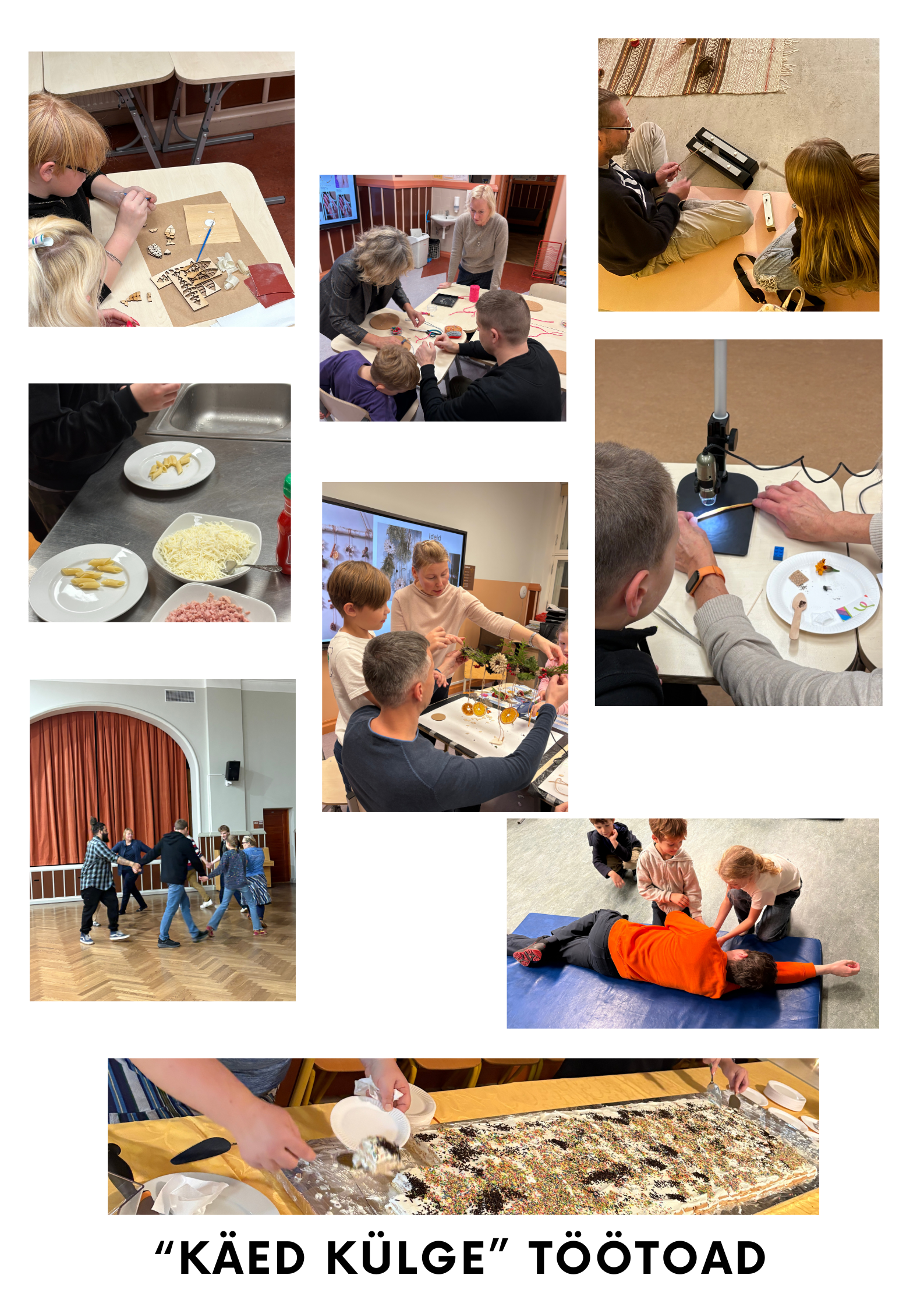 Põnevad töötoad ja õhtu vanematega