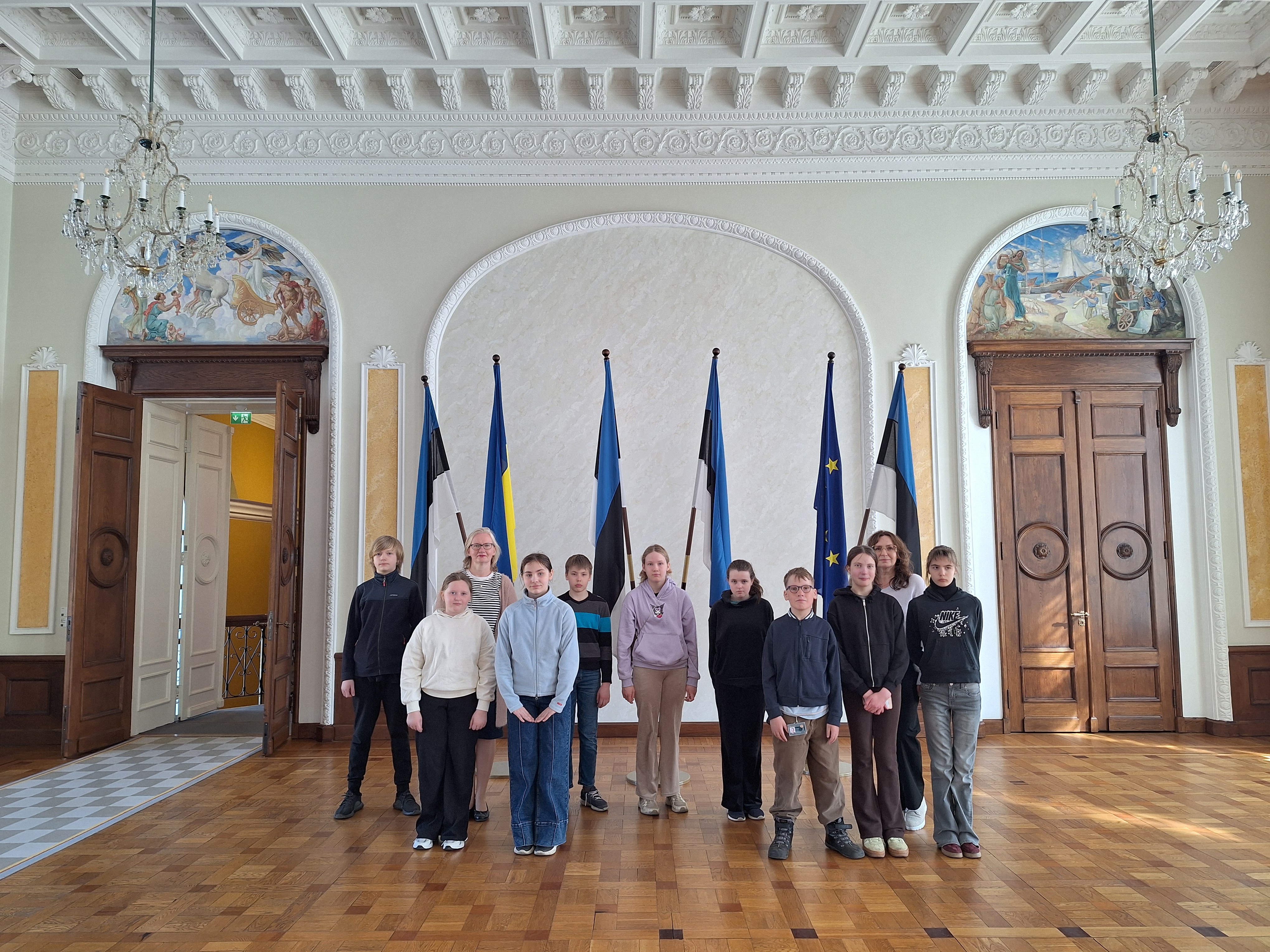 5.C külastas Riigikogu