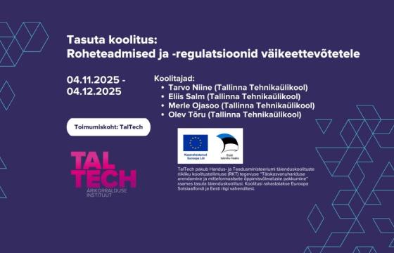 TalTech rohetehnoloogia