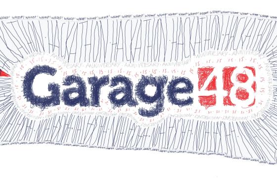 Garage48 15. juubeliaasta häkatoni bänner