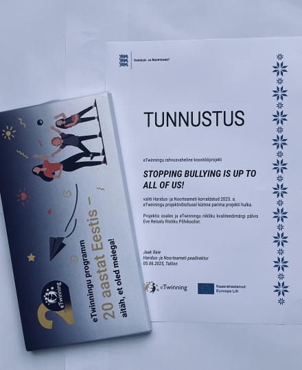 eTwinningu tänuüritus Vabamuses