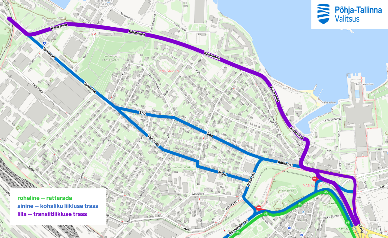 Põhja Tallinna liikluse skeem 1.1