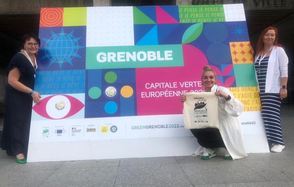 Rohelise pealinna tiim Grenoble'is