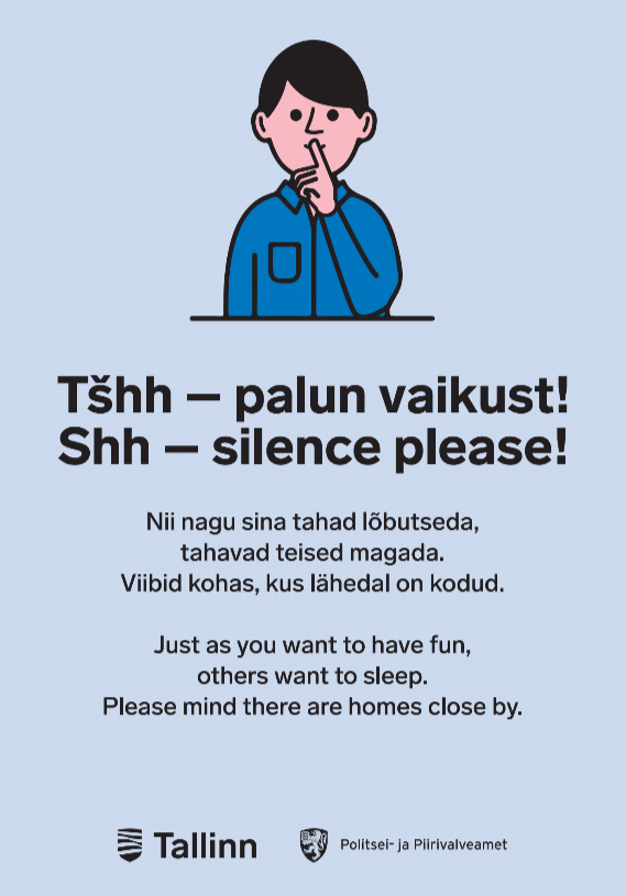 Silence please