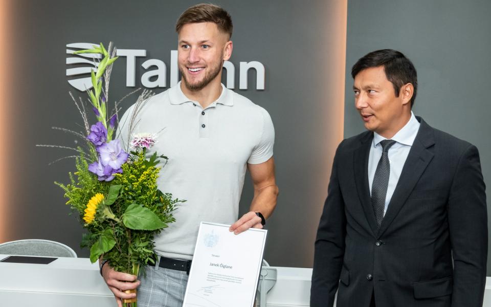 Sportlaste tunnustamine 14.09.22_Janek Õiglane ja Mihhail Kõlvart_foto Mats Õun.jpg