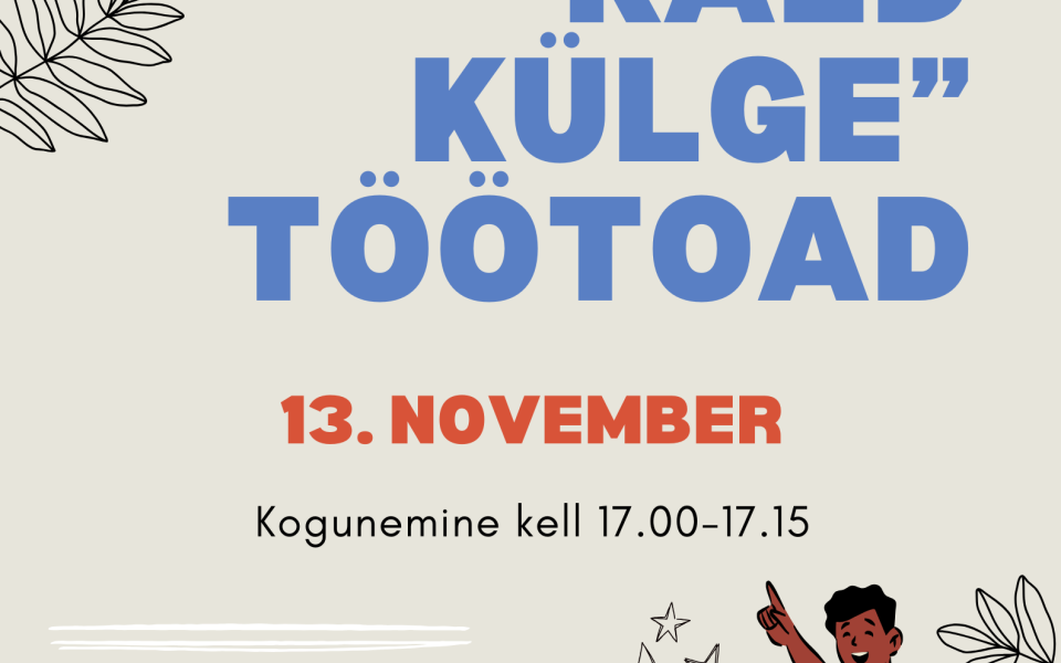 Saabuva isadepäeva eel kutsume töötubadesse