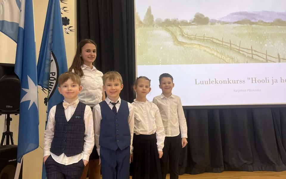 Osalesime luulekonkursil Hooli ja hoia